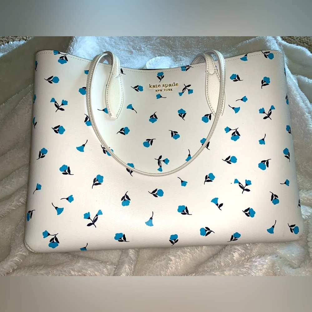 Kate Spade New York All Day Dainty Bloom Large Tote - White